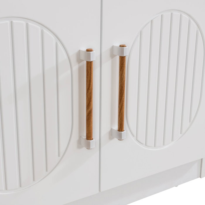 Hanah Home Vita Bohem Cómoda Blanca